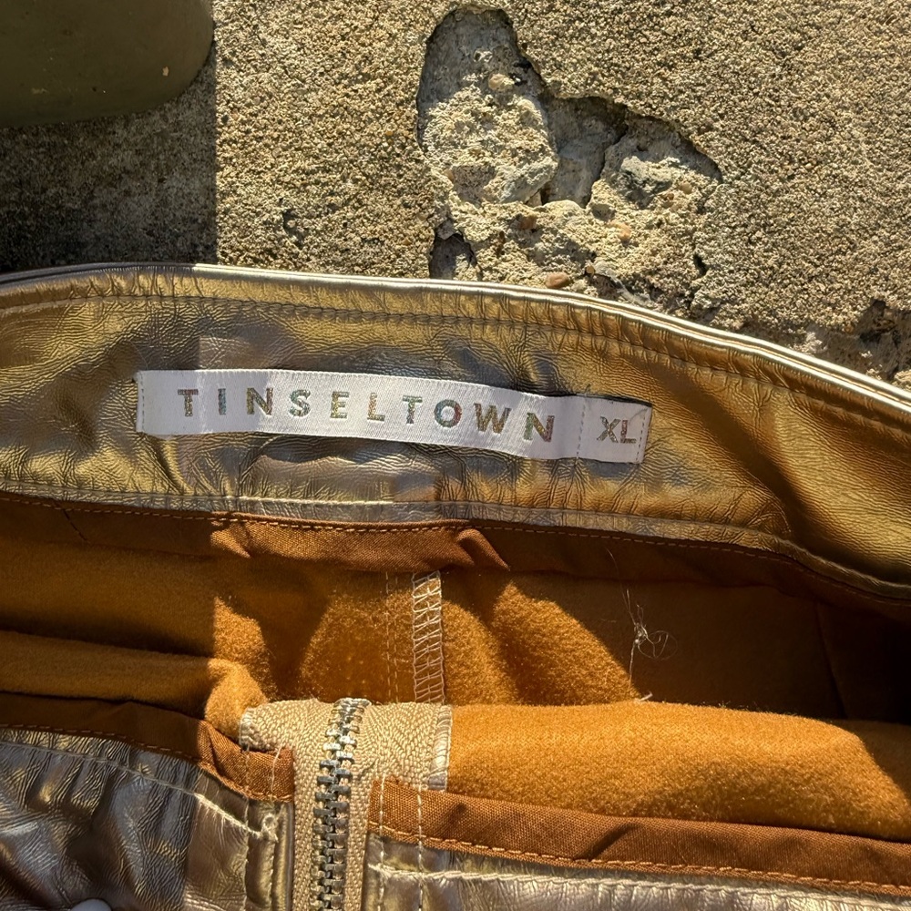 Tinseltown Metallic Gold Jacket